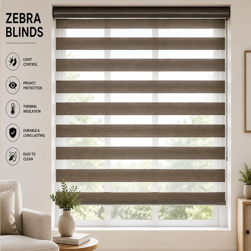 Child safety net installed on a home window