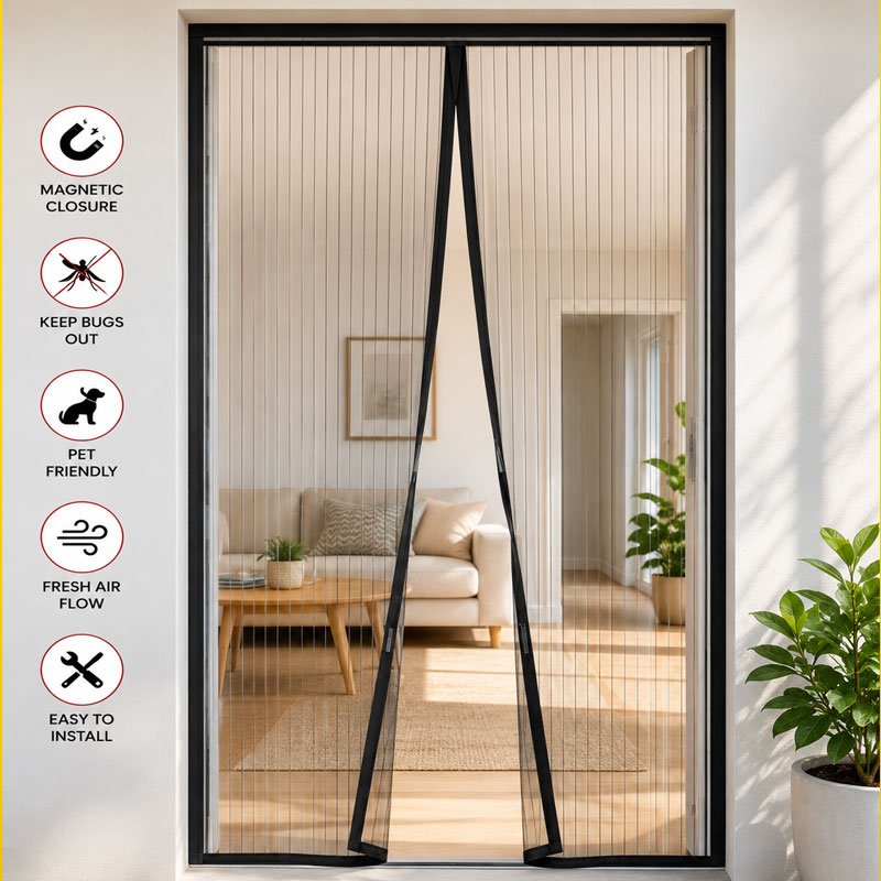 Magnetic Mosquito Doors